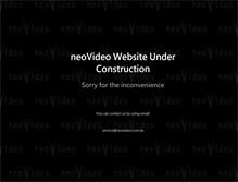 Tablet Screenshot of neovideo.com.tw